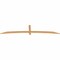 Ekena Millwork Bellingham Timber Gable Bracket, Western Red Cedar, 108"W x 22"H x 1 1/2"D x 3 1/2"F, 5/12 Pitch GBW108X22X0204BEL00SWR - alternate 2